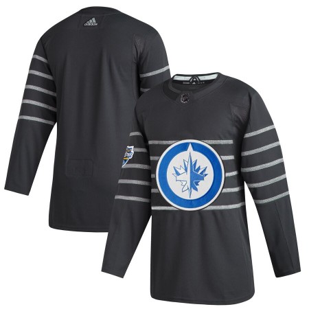 Winnipeg Jets Blank Grijs Adidas 2020 NHL All-Star Authentic Shirt - Mannen